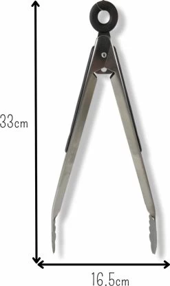 Merkloos RVS - Vleestang - BBQ Tang - Barbecue Accessoires - Keuken Tang - Anti Slip Handvat Met Slot - Salade Tang - 11 Merkloos RVS - Vleestang - BBQ Tang - Barbecue Accessoires - Keuken Tang - Anti Slip Handvat Met Slot - Salade Tang - -Keukenbarbecue 712x1200 1