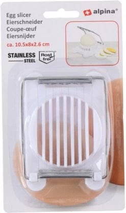 Westmark Duplex Eiersnijder 13,5 X 7,9 X 2,9 Cm - Alu – RVS -Keukenbarbecue 713x1200 1