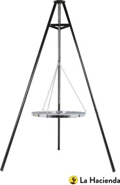 BBGRILL Driepoot Barbecue Zwart 172 Cm BBQ TRIPOD -Keukenbarbecue 782x1200