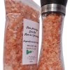 Roze Himalaya Zout Duopack ✔1 Hervulbare Zoutmolen 190gr + 1 Navulverpakking 450gr -Keukenbarbecue 787x1200