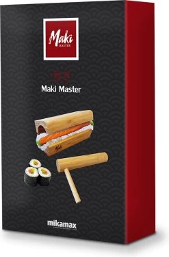 MikaMax Sushi Maker - Sushi Set - Sushi Bazooka - Sushi Machine - Bamboe -Keukenbarbecue 793x1200 1