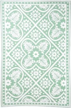 Esschert Design Buitenkleed 182x122 Cm Groen En Wit -Keukenbarbecue 793x1200