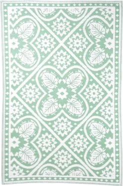 Esschert Design Buitenkleed 182x122 Cm Groen En Wit -Keukenbarbecue 796x1200