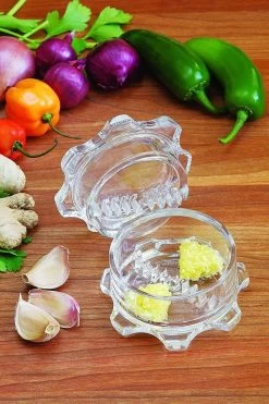 Garlicmaster Knoflookpers - Ook Voor Kruiden En Noten - Transparant -Keukenbarbecue 800x1200 36