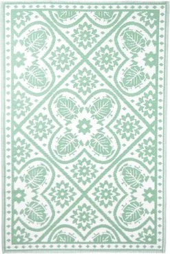 Esschert Design Buitenkleed 182x122 Cm Groen En Wit -Keukenbarbecue 807x1200