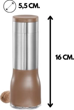 Tescoma - Nootmuskaatmolen GrandChef – Nootmuskaatrasp - RVS – Verse Nootmuskaat Bereiden – Kruiden Molen -Keukenbarbecue 811x1200 3