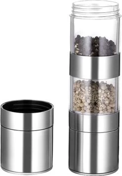 Merkloos Peper- En Zoutmolen- 2 In 1 - RVS - 22 X 5,2 Cm 15 Merkloos Peper- En Zoutmolen- 2 In 1 - RVS - 22 X 5,2 Cm -Keukenbarbecue 835x1200 2