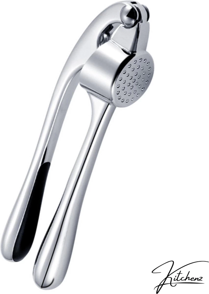 Knoflookpers - Luxe Knoflookpers - Stevige Knoflookpers - Knoflookpers RVS - Roestvrijstaal 3 Knoflookpers - Luxe Knoflookpers - Stevige Knoflookpers - Knoflookpers RVS - Roestvrijstaal