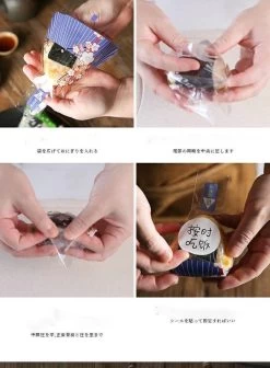 Onigiri Suhsi Mal - Sushi Vorm - Sushi Maker Onigiri - Sushi Maken Incl. 2 Pack - 1 Lepel -Extra Bonus 12 Zakken&Stickers -Keukenbarbecue 883x1200 4