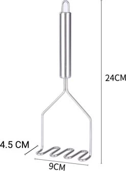 YUGN Pureestamper Aardappelstamper Stamper - Pureerder Stampotstamper - RVS - Cadeau Tip 23 YUGN Pureestamper Aardappelstamper Stamper - Pureerder Stampotstamper - RVS - Cadeau Tip -Keukenbarbecue 883x1200 5