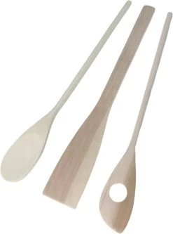 3BMT Spatels Set Van 3 - Pollepel Hout -Keukenbarbecue 891x1200 1