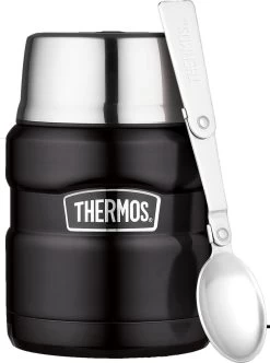 Thermos King Voedseldrager - 47 Cl - Mat Zwart -Keukenbarbecue 894x1200