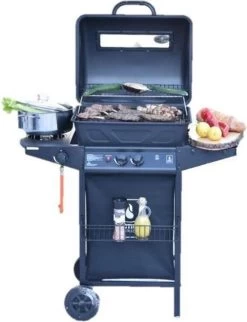 Halifax Gasbarbecue 5,5 KW - Buitenkeuken Met Lavasteen Grillplaat En Gaspit - 100x98 Cm 10 Halifax Gasbarbecue 5,5 KW - Buitenkeuken Met Lavasteen Grillplaat En Gaspit - 100x98 Cm -Keukenbarbecue 921x1200 4