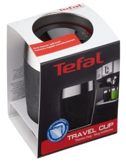 Tefal Travel Mug Thermobeker - 200 Ml - RVS/Zwart -Keukenbarbecue 927x1200