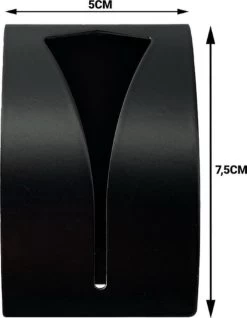 Merkloos 2 Stuks RVS Handdoekhouders Zwart - Handdoek Klem - Handdoek Haak -Keukenbarbecue 932x1200 4