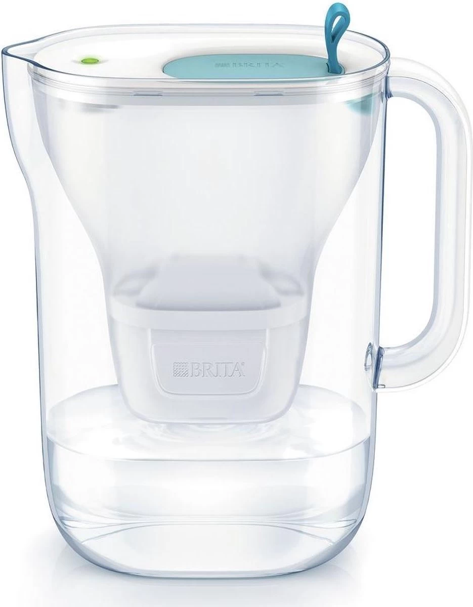 BRITA - Waterfilterkan Style Cool - Blauw - 2,4L + 3 MAXTRA+ Waterfilterpatronen 13 BRITA - Waterfilterkan Style Cool - Blauw - 2,4L + 3 MAXTRA+ Waterfilterpatronen - Afbeelding 11