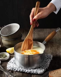 OLIVIEU ~ 5-delig Olijfhouten Duurzame Keukengerei Set Met Keukengerei Houder ~ Houten Kookgerei ~ Minimalistisch & Handgesneden ~ Keukengerei Pot ~ Kookgerei Set Met Kookgerei Houder -Keukenbarbecue 960x1200 7