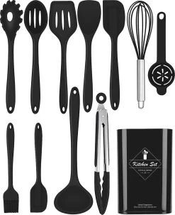 VAIVE Kookgerei Set Met Houder 12-delig - Keukengerei Set - Garde - Spatel Silicone -Keukenbarbecue 977x1200 2