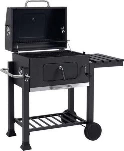 Tepro Toronto Click Barbecue Bbq Houtskool - Grilloppervlak (LxB) 56 X 42 Cm - Met Thermometer In De Deksel - RVS - Houtskoolbarbecue -Keukenbarbecue 980x1200 1