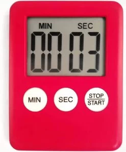 Merkloos Magnetische Kookwekker - Timer - Rood -Keukenbarbecue 995x1200 1