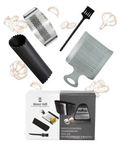 Mister Mill Knoflookpers Gemberrasp Set - Lookpers - Knoflook Pers - Gemberpers - Knoflooksnijder - Knoflookpeller - Garlic Press 25 Mister Mill Knoflookpers Gemberrasp Set - Lookpers - Knoflook Pers - Gemberpers - Knoflooksnijder - Knoflookpeller - Garlic Press -Keukenbarbecue 999x1200 2